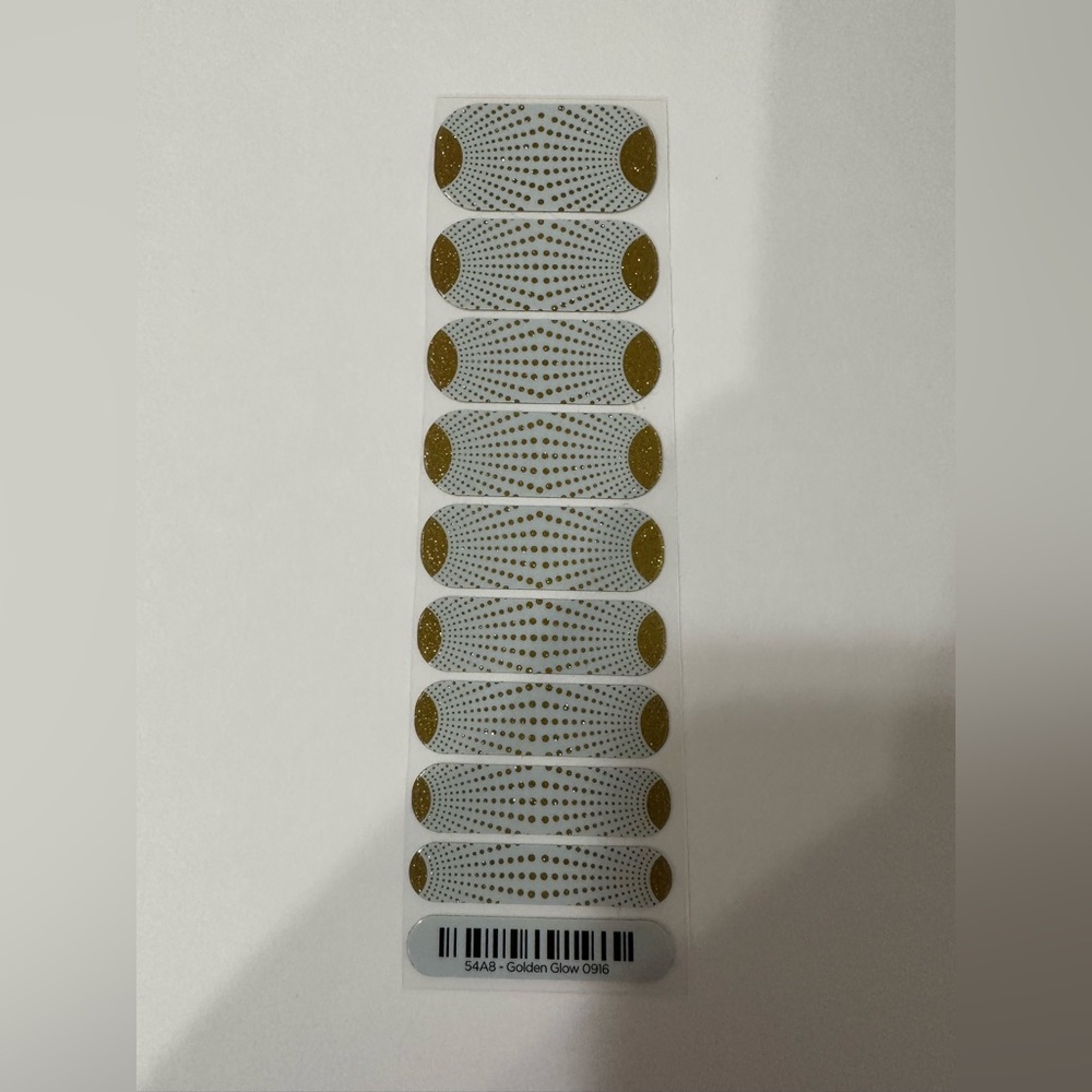 Jamberry Nail Wraps: Golden Glow